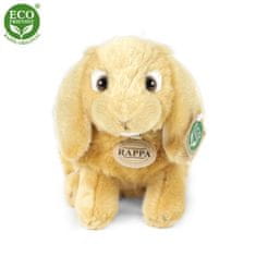 Rappa Plyšový králík hnědý 24 cm ECO-FRIENDLY