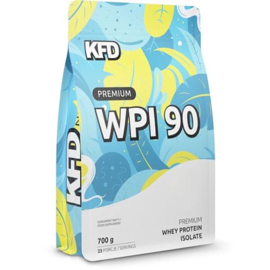 KFD NUTRITION 90% WPI protein Premium WPI 90 700 g s vaflovou příchutí