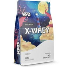 KFD NUTRITION WPI WPC & WPH Whey protein Premium X-Whey 540 g s příchutí Creme Brulée