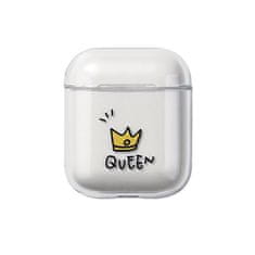 Northix Ochranné pouzdro pro AirPods - Queen 