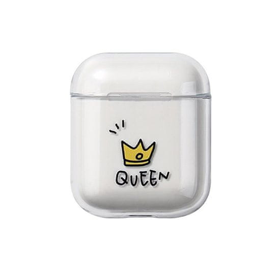 Northix Ochranné pouzdro pro AirPods - Queen