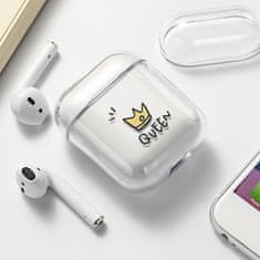 Northix Ochranné pouzdro pro AirPods - Queen 