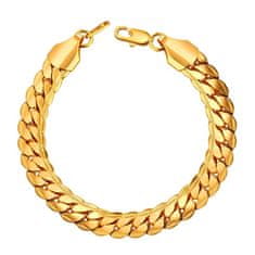 Northix Náramek - Cuban Link, Gold 