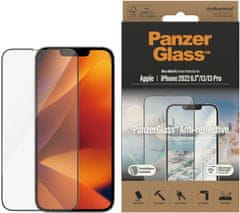 PanzerGlass ochranné sklo pro Apple iPhone 14/13/13 Pro s Anti-reflexní vrstvou a