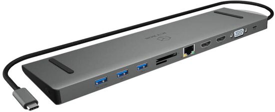 IcyBox ICY BOX dokovací stanice IB-DK2106-C USB-C DockingStation with triple video outputs