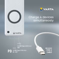 Varta bezdrátová powerbanka Portable Wireless, 10000mAh