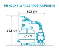 Marimex Písková filtrace ProStar Profi 6