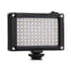 Puluz Studio Light LED světlo na fotoaparát 860lm, černé