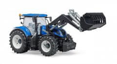 Bruder Farmer - traktor New Holland s předním nakladačem