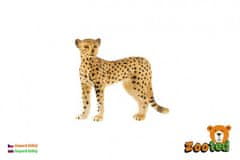 Gepard štíhlý zooted plast 8cm