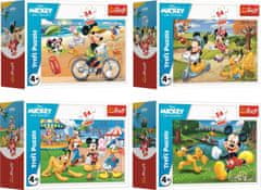 Trefl TREFL Displej Puzzle Mickey Mouse: Kouzelný den 54 dílků (40 ks)