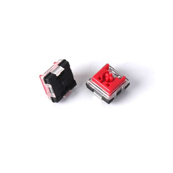 Keychron Low Profile Optical Switch Set, Mechanické Spínače Red 87 ks.