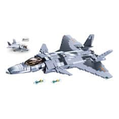 Sluban Model Bricks M38-B0931 Stíhací letoun Chengdu J-20