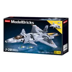 Sluban Model Bricks M38-B0931 Stíhací letoun Chengdu J-20