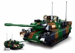 Sluban Model Bricks M38-B0839 Německý bitevní tank Leopard 2A5