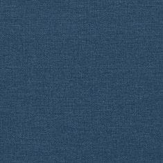 Petromila Rám postele s čelem modrý 80 x 200 cm textil