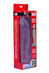 Scala Size Matters Clear Extender Curved Penis Sleeve