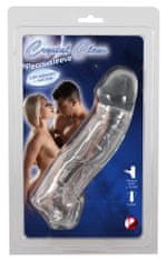 You2toys You2Toys Crystal Penis Sleeve with Extension and Ball Ring