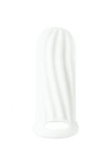 Lola Games Lola Games Homme Wide White 9-12 cm návlek pro zvětšení penisu