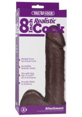 Doc Johnson Doc Johnson Vac-U-Lock Realistic Cock 8 Inch