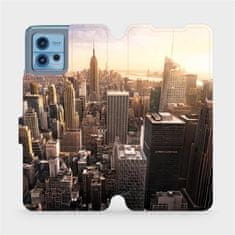 Mobiwear Flip pouzdro na mobil Motorola Moto G72 - M138P New York