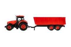 InnoVibe Červený traktor Zetor s valníkem se zvukovými a světelnými efekty - 36 cm