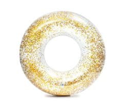 Intex 56274 Nafukovací kruh Sparkling Glitter zlatá (Varianta 2: růžová)