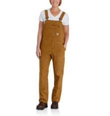 Carhartt Dungarees Carhartt Crawford Overal s dvojitým předním bryndákem CARHARTT BROWN - M