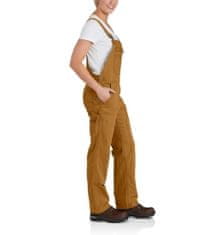 Carhartt Dungarees Carhartt Crawford Overal s dvojitým předním bryndákem CARHARTT BROWN - M