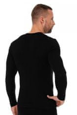 Brubeck Pánské tričko 1120 black - BRUBECK černá XXL