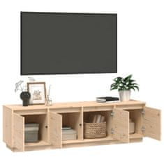 Greatstore TV skříňka 156 x 37 x 45 cm masivní borové dřevo