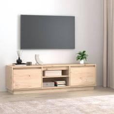 Greatstore TV skříňka 140 x 35 x 40 cm masivní borové dřevo