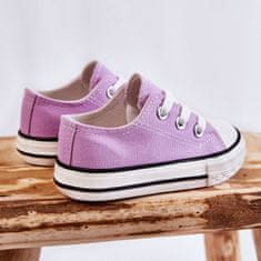 Dětské tenisky Classic Purple velikost 18