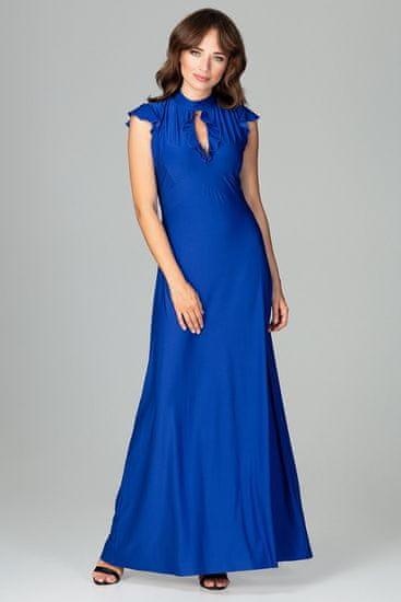 Lenitif Dámské společenské šaty Snoar K486 světle modrá