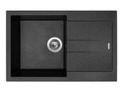 Sinks AMANDA 780 Metalblack