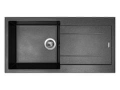 Sinks AMANDA 990 Metalblack