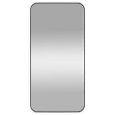 Vidaxl Nástěnné zrcadlo černé 40x80 cm obdélníkové