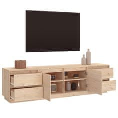 Greatstore TV skříňka 176 x 37 x 47,5 cm masivní borové dřevo