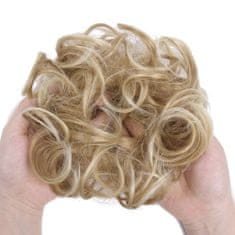 Trendy Vlasy Příčesek - drdol na gumičce 27H613 (melír karamelové a beach blond)