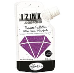 Aladine Diamantová barva IZINK Diamond - fialová, 80 ml