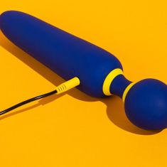 Romp Flip Wand Massager Blue