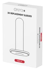 KIIROO Kiiroo Onyx + Replacement Sleeve 3 Pack Tight Fit