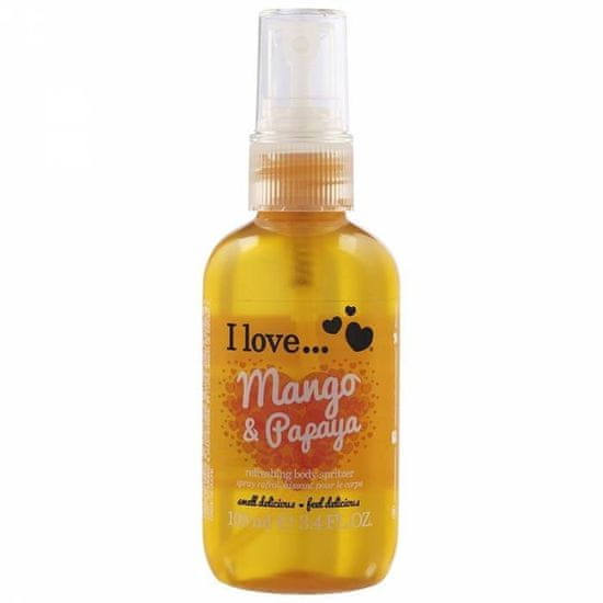 I Love Cosmetics Tělový Sprej 100ml - I Love Body Spritzer Mango Papaya