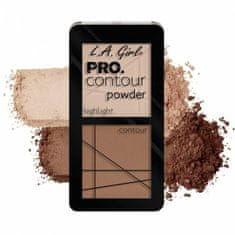 L.A. Girl Set na konturování pudrový PRO Contour - GCP663 Natural