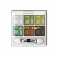 L.A. Colors Paletka Očních Stínů 6 Color 4g - CES462 - Charming