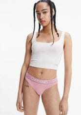 Calvin Klein Dámské tanga QD3751E, Růžová, M