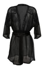 DKaren Dámský župan DKaren Housecoat Costance Black L černá