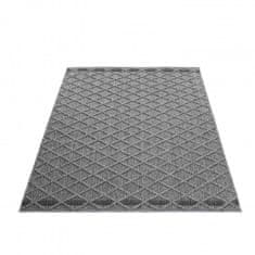 Ayyildiz Kusový koberec Patara 4953 Grey – na ven i na doma 80x150