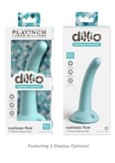 Pipedream Dillio Platinum Curious Five 5" green silikonové dildo