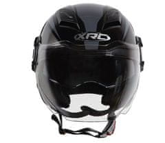 XRC Helma na moto Metric 2.0 black/grey vel. S